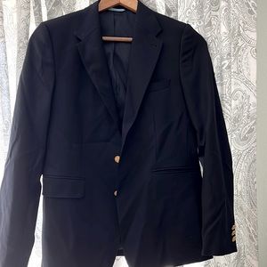 Vineyard Vines boys size 16 navy blazer, gold buttons, excellent condition